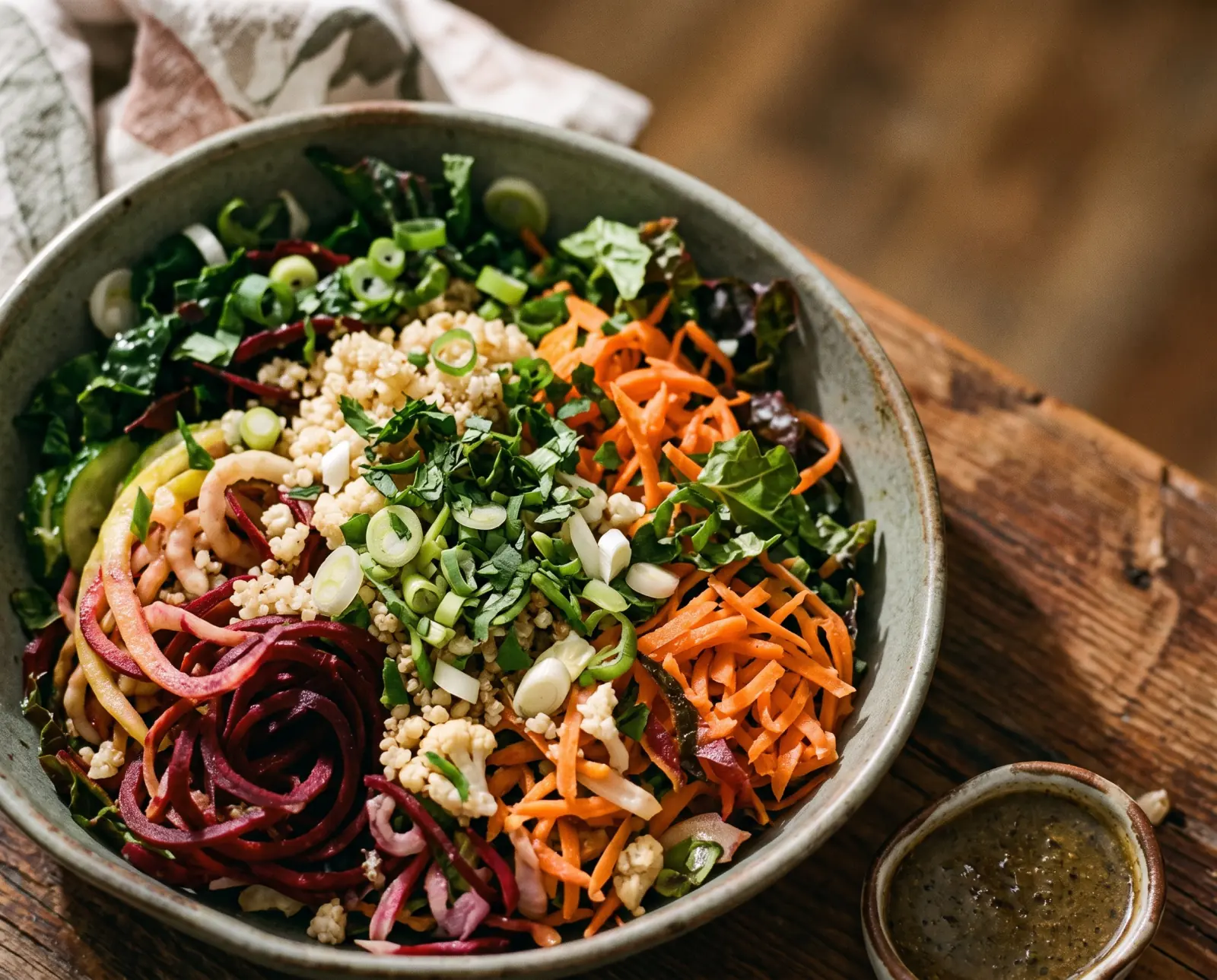 Mixed bowl of seasonal vegetables